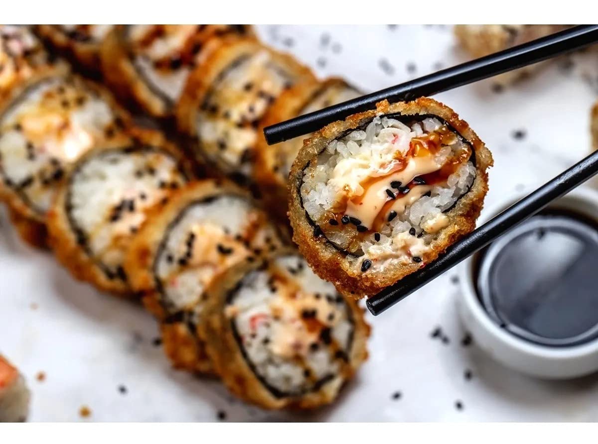 Kit Para Sushi 9 Peças Comida Japonesa Hashi Para 2 Pessoas